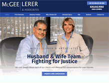 Tablet Screenshot of pasadenapersonalinjurylawfirm.com